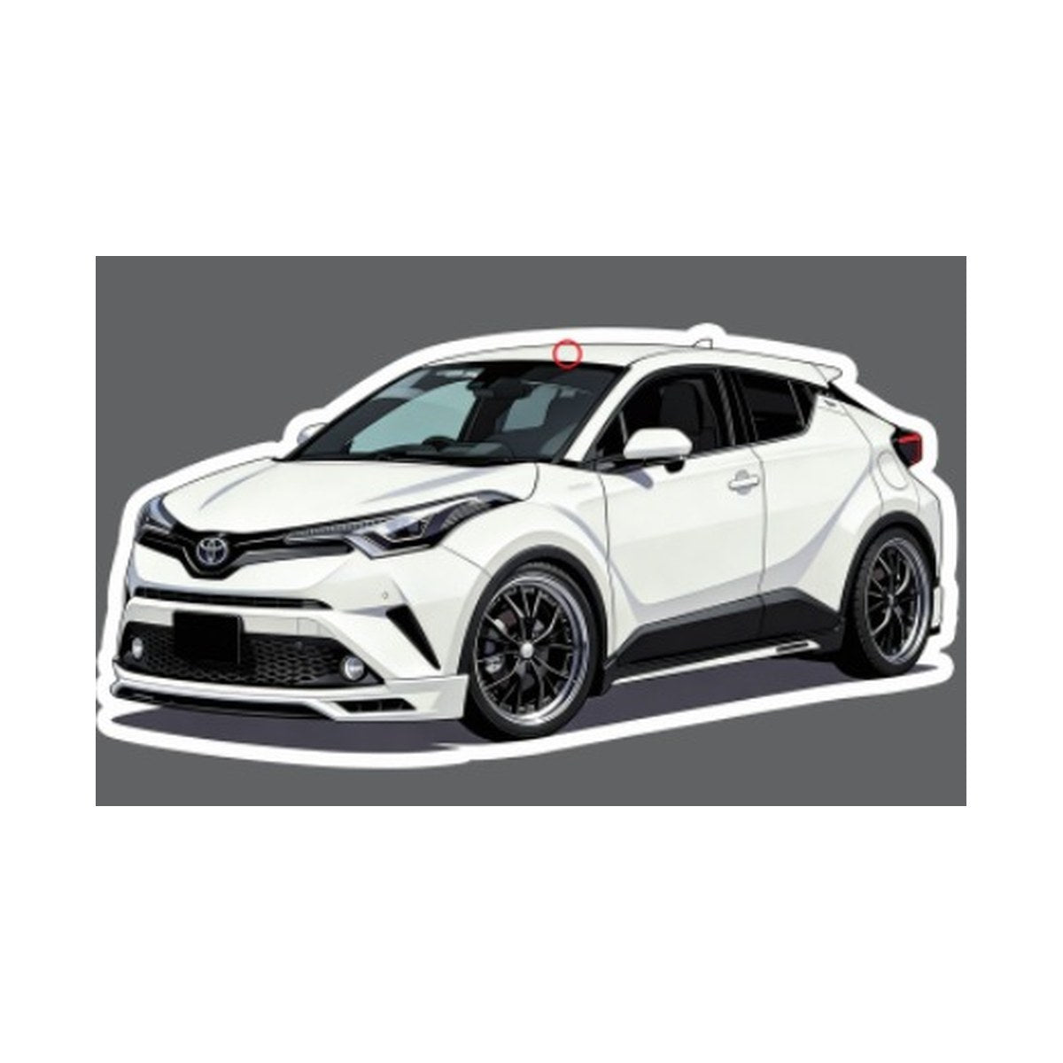 Toyota C-HR hanging car air freshener by Auto Pura