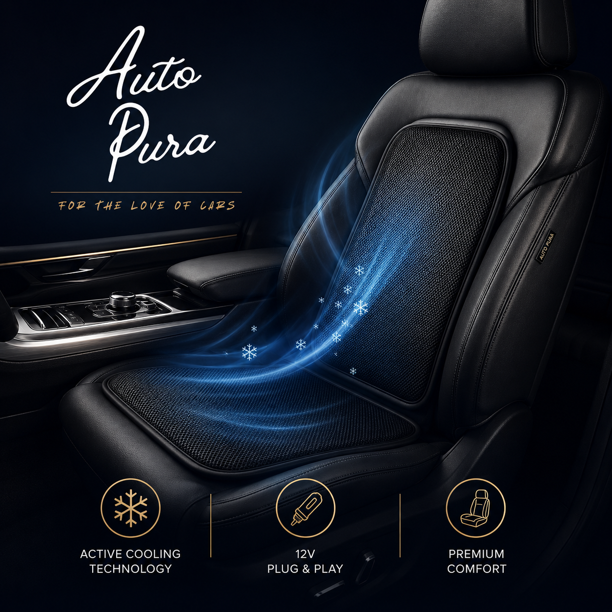 Auto Pura Matrix Seat cooler 12v