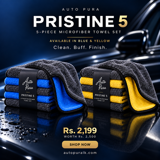 Auto Pura Pristine 5 — Microfiber Towel Set