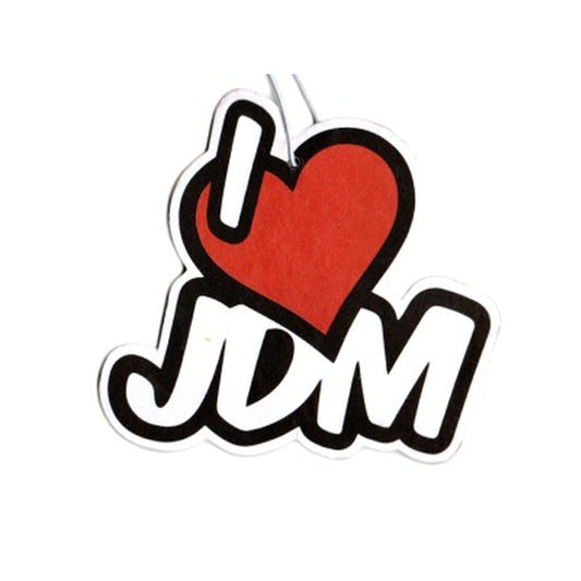 I Love JDM hanging car air freshener by Auto Pura
