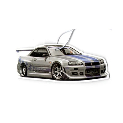 Nissan Skyline GT-R R34 hanging car air freshener by Auto Pura