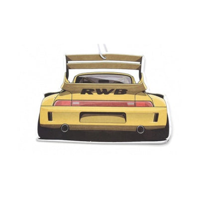 Porsche 911 RWB hanging car air freshener by Auto Pura